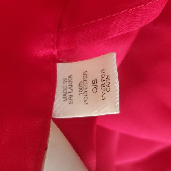 VTG Victoria's Secret red satin feeling robe OSFM - Picture 9 of 10